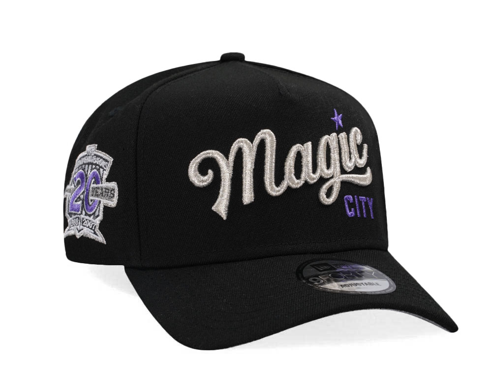 NEW ERA×BRAHMAN 9FIFTY (ALL B LOGO CAP) New Era Birmingham Barons Black Satin Edition A Frame Snapback Cap