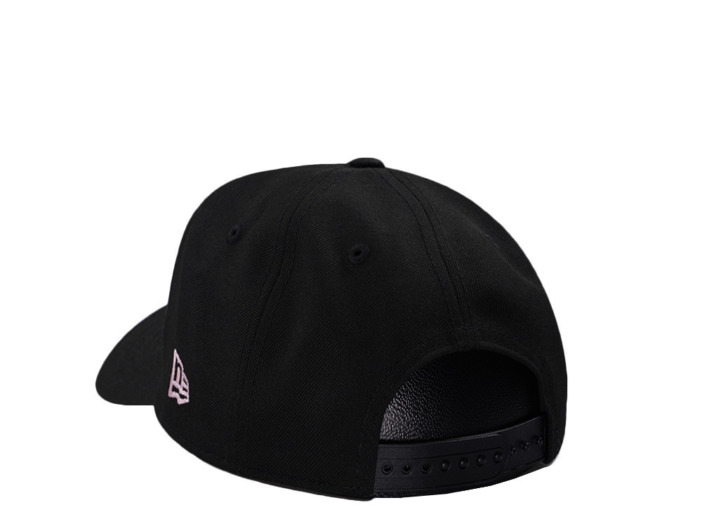 New Era Los Angeles Dodgers Tokyo Series 2025 Sakura Black Prime Edition 9Forty A Frame Snapback Cap