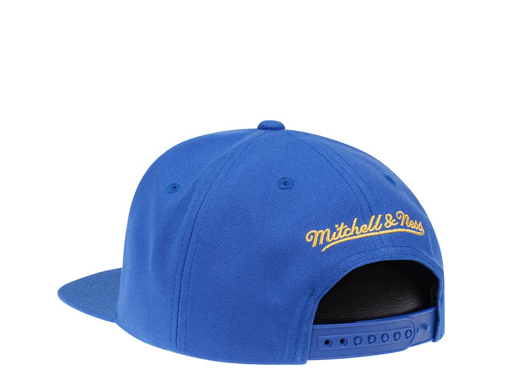 Mitchell & Ness Golden State Warriors NBA Embroidery Glitch Hardwood Classic Snapback Cap
