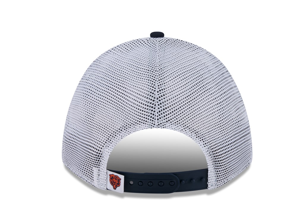 New Era Chicago Bears Official Team Color Edition 9Forty M Crown A Frame Trucker Snapback Cap