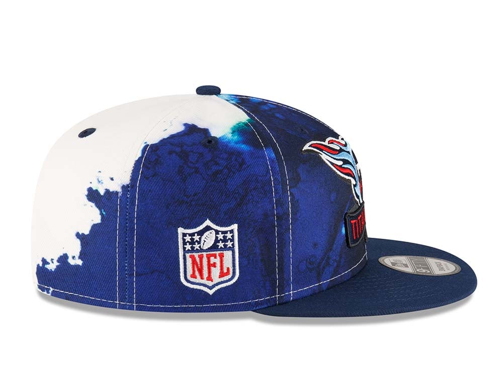 New Era Tennessee Titans Ink NFL Sideline 2022 9Fifty Snapback Cap