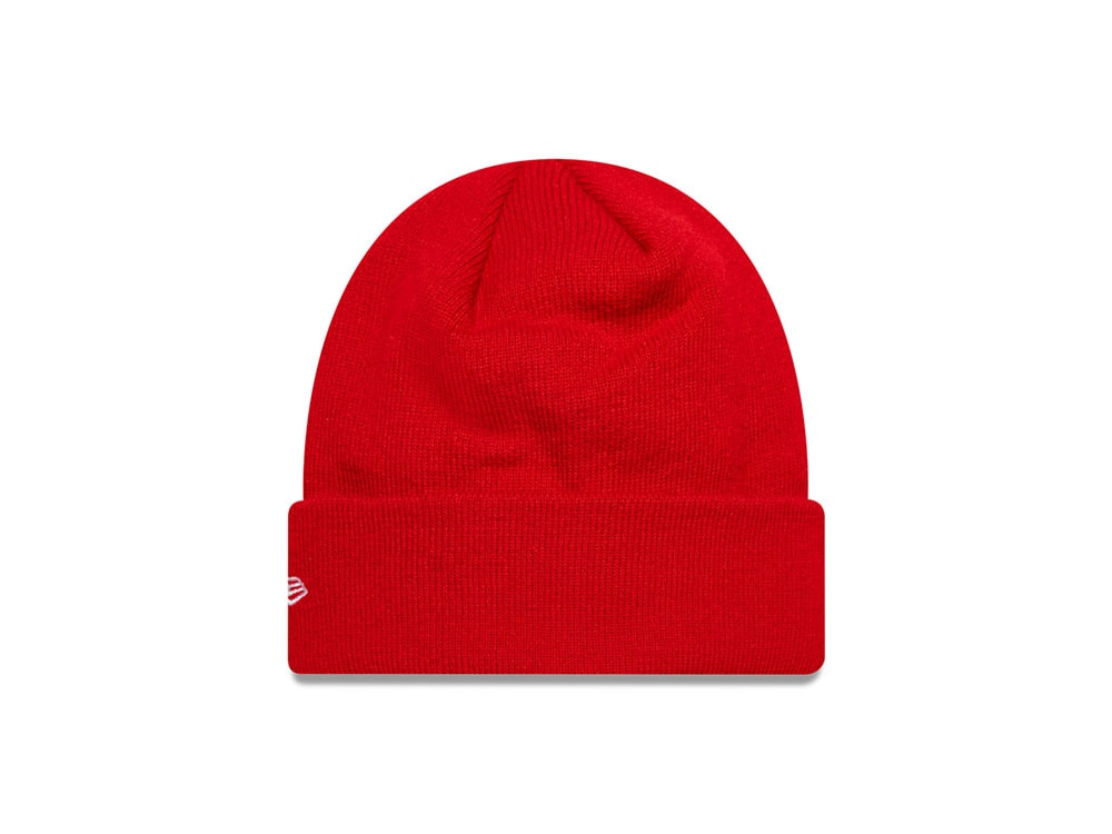 New Era Liverpool FC Core Cuff Beanie Red Knit