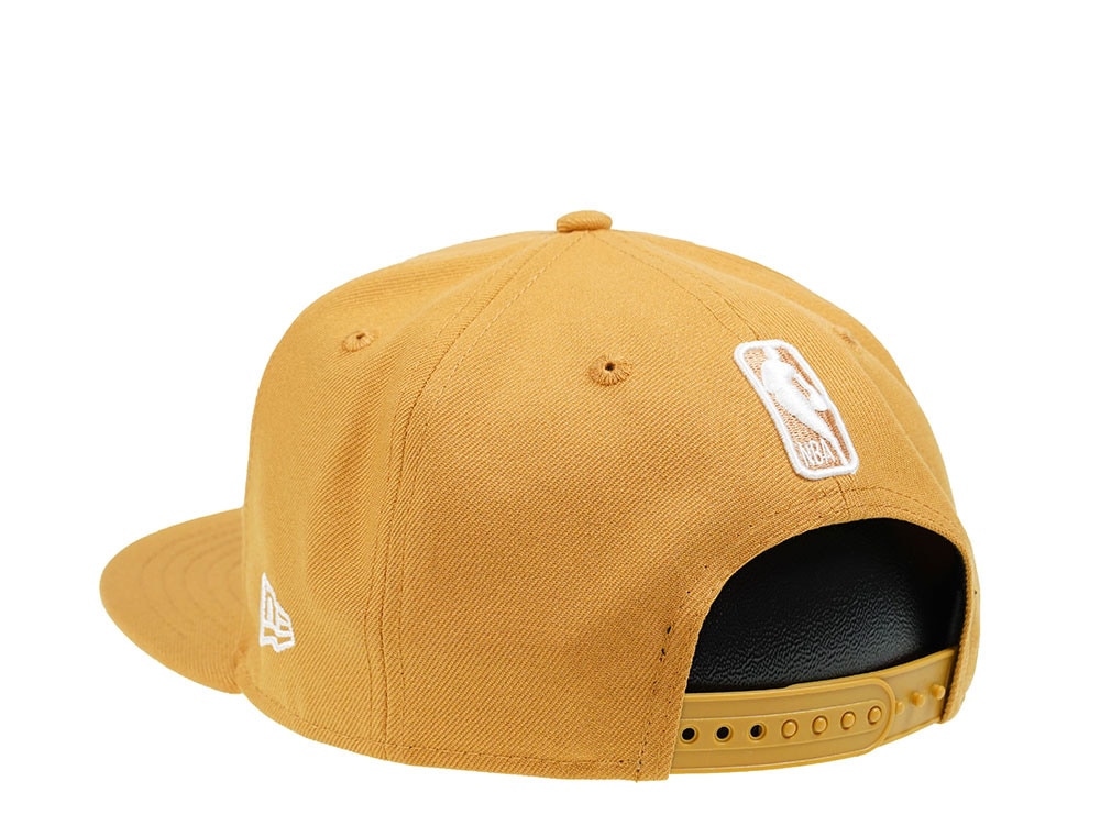 New Era Los Angeles Lakers Panama Tan Edition 9Fifty Snapback Cap
