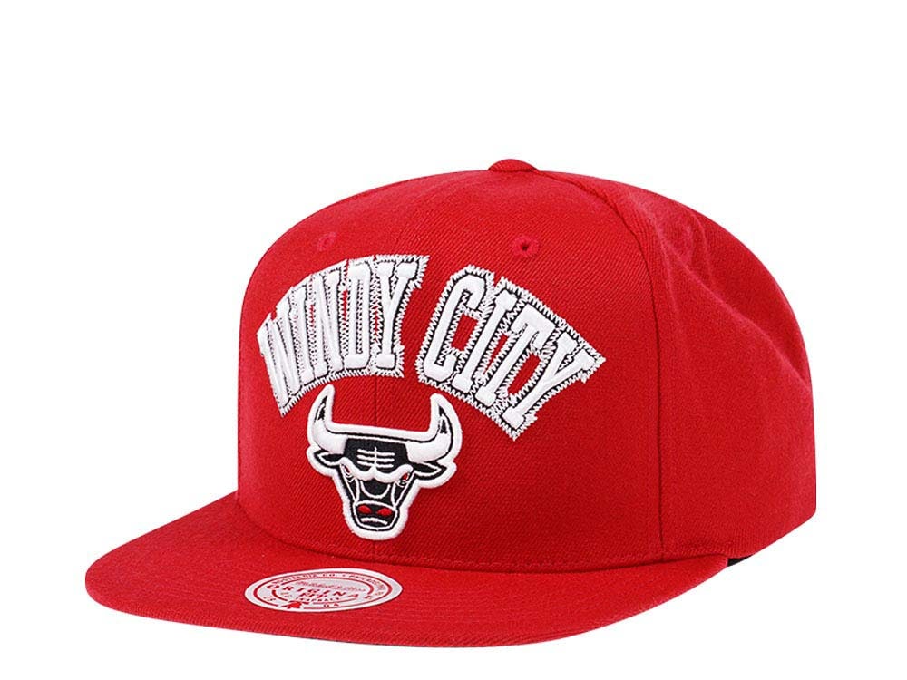 Mitchell & Ness Chicago Bulls HWC Zig Zag Satin Undervisor Snapback Cap