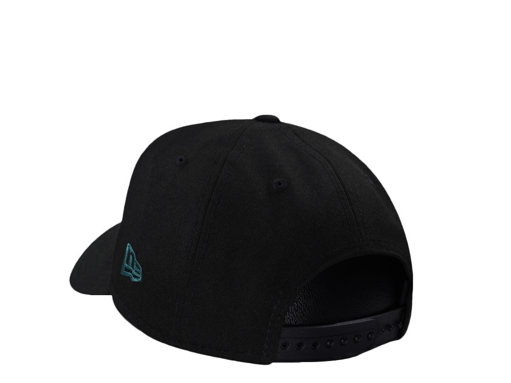 New Era Philadelphia Eagles 75th Anniversary Black Prime Edition 9Forty A Frame Snapback Cap