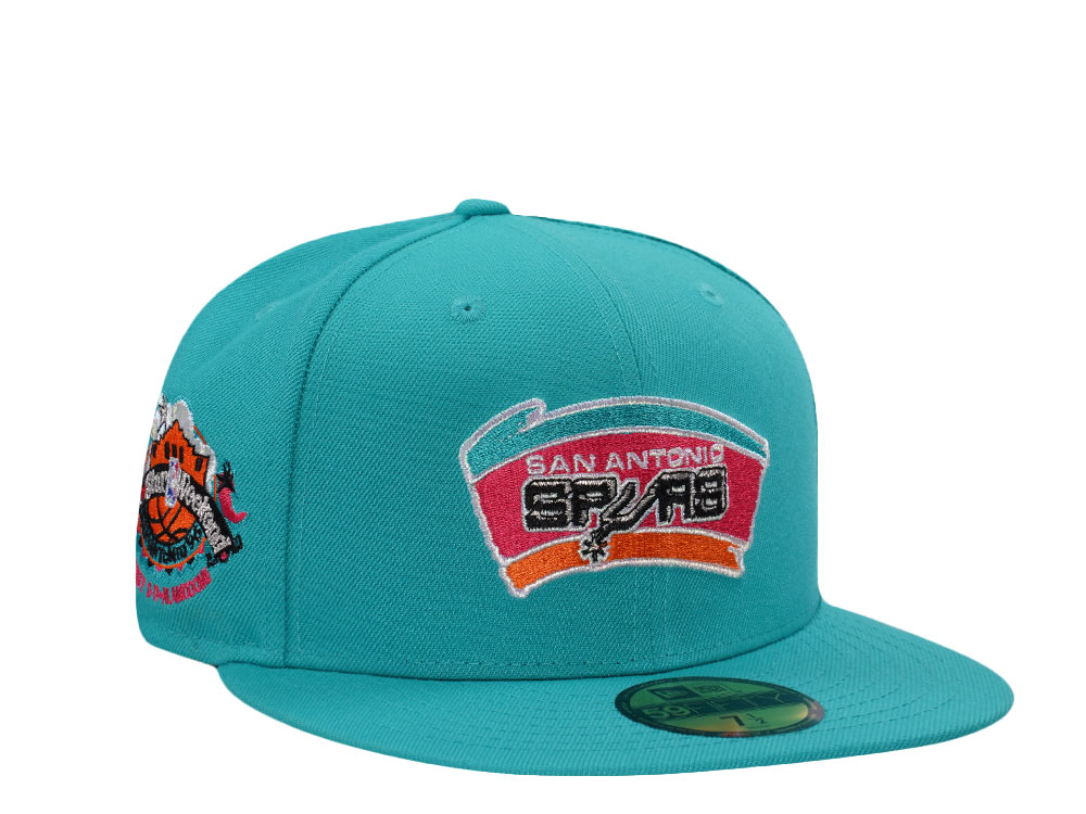New Era San Antonio Spurs All Star Weekend Teal Prime Edition 59Fifty Fitted Cap