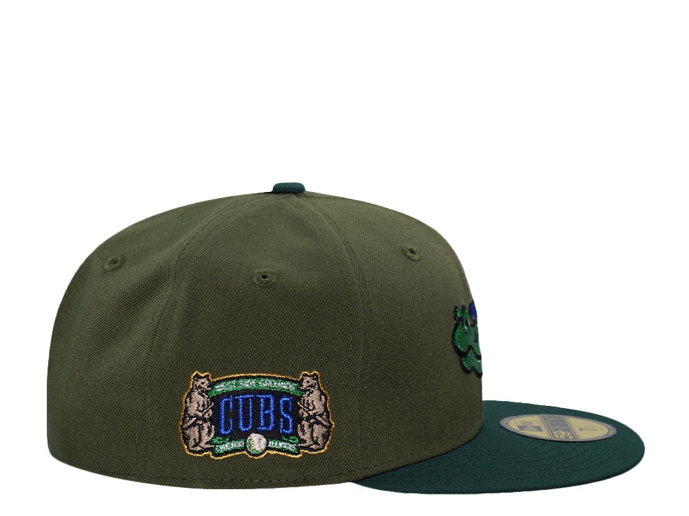 New Era Chicago Cubs West Side Grounds Dark Green Two Tone Edition 59Fifty Fitted Cap