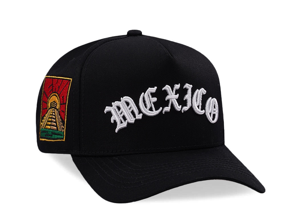 Parallel Union Mexico Script Temple Black Prime Edition Snapback Cap