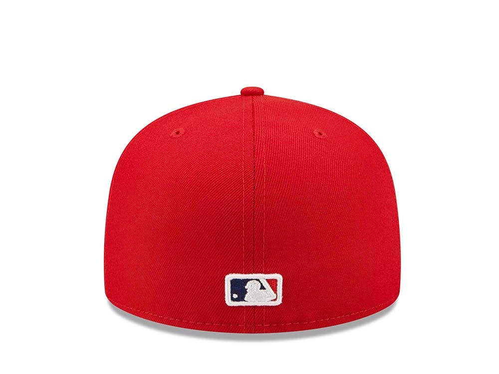 New Era Cincinnati Reds 5x World Series Champions - Red Groovy Edition 59Fifty Fitted Cap