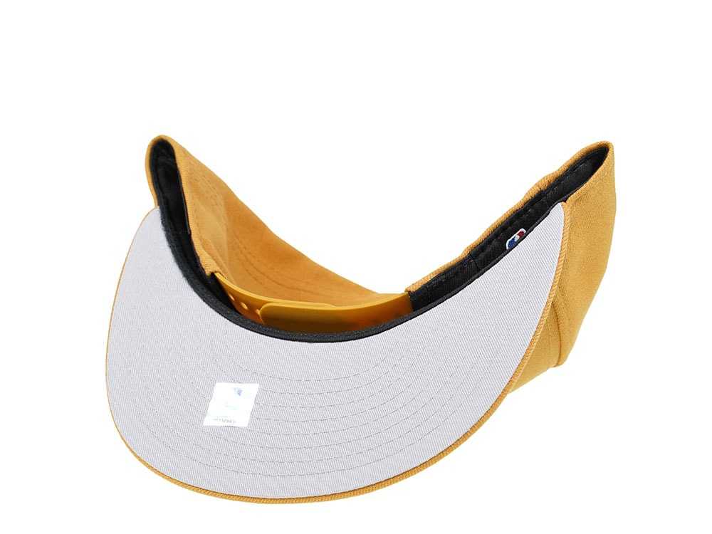 New Era Los Angeles Lakers Panama Tan Edition 9Fifty Snapback Cap