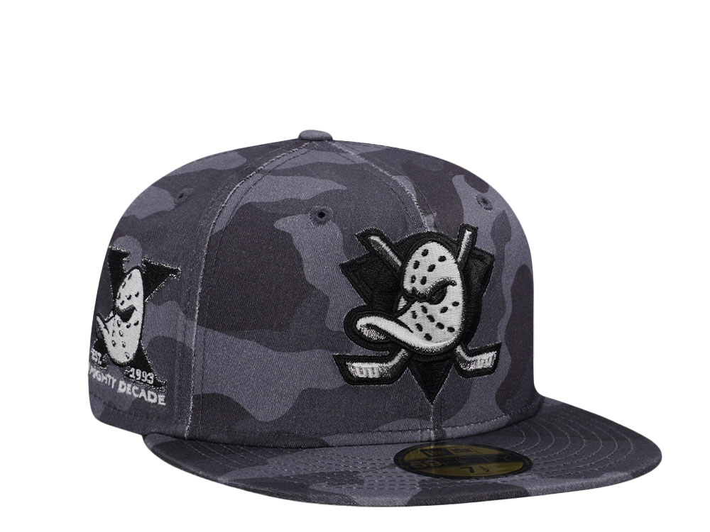 New Era Anaheim 10th Anniversary Vize Camo Glow Edition 59Fifty Fitted Cap