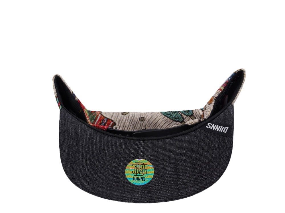 Djinns Lama Linen 6 Panel Snapback Cap