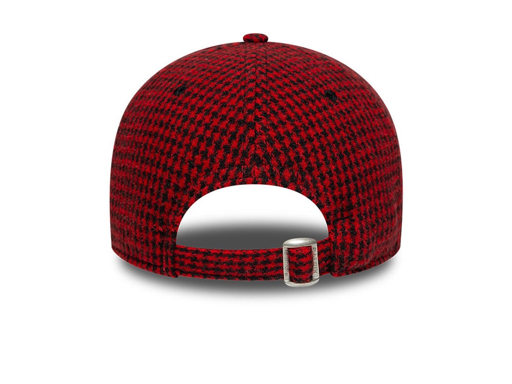 New Era Ac Milan Houndstooth Red Edition 9Forty Adjustable Cap