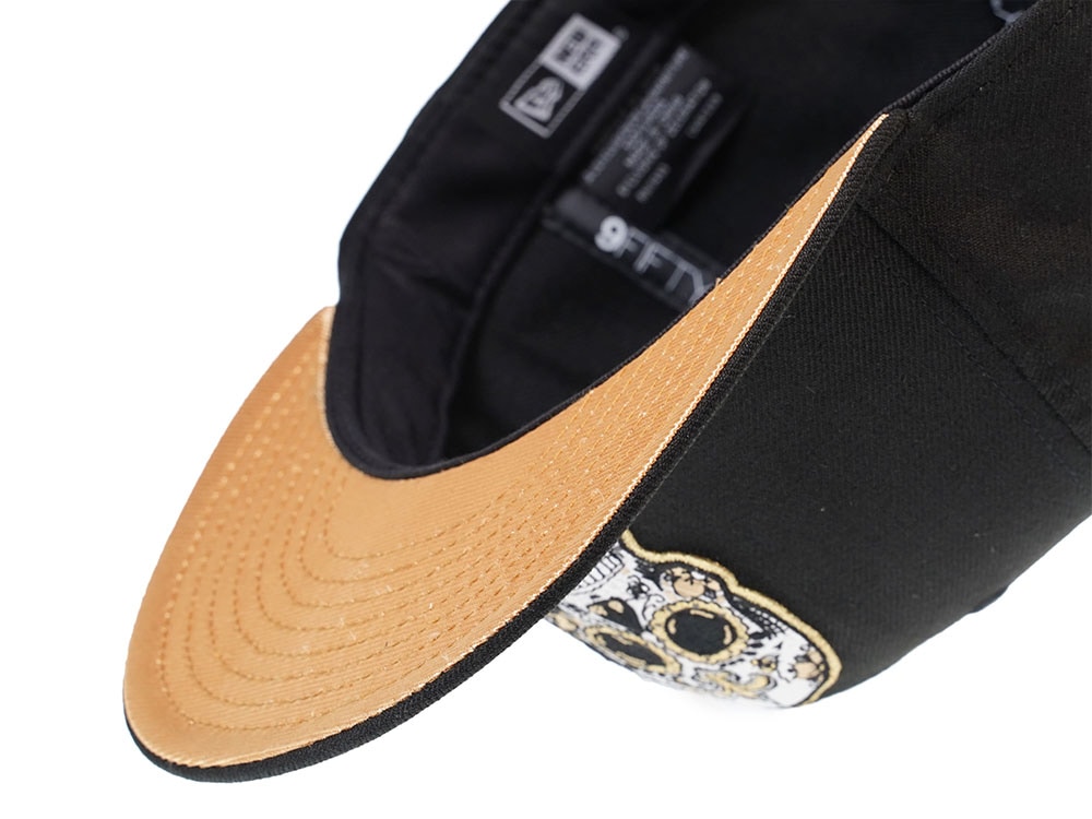 New Era New Orleans Saints Skull Edition 9Fifty Snapback Cap