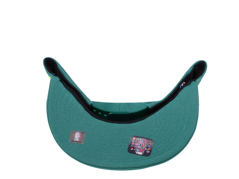 New Era Dallas Mavericks Pine Green Edition 9Fifty Snapback Cap