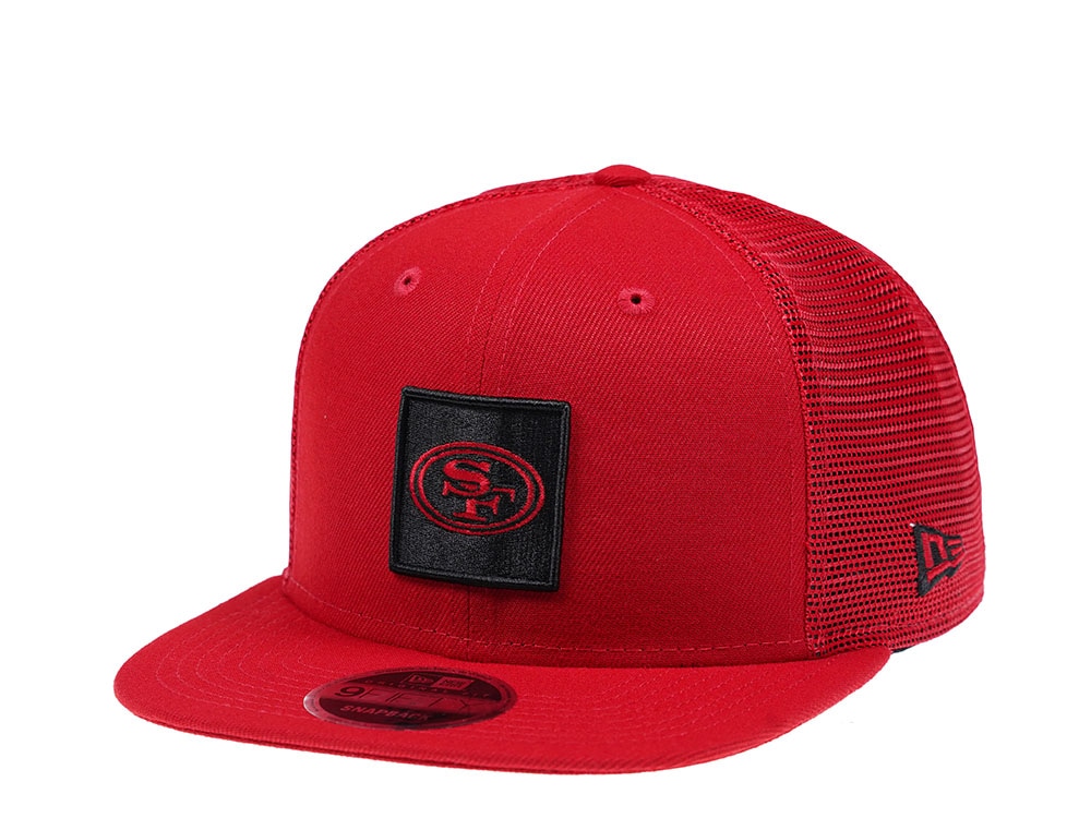 New Era San Francisco 49ers Original Fit Coach Edition 9Fifty Trucker Snapback Cap