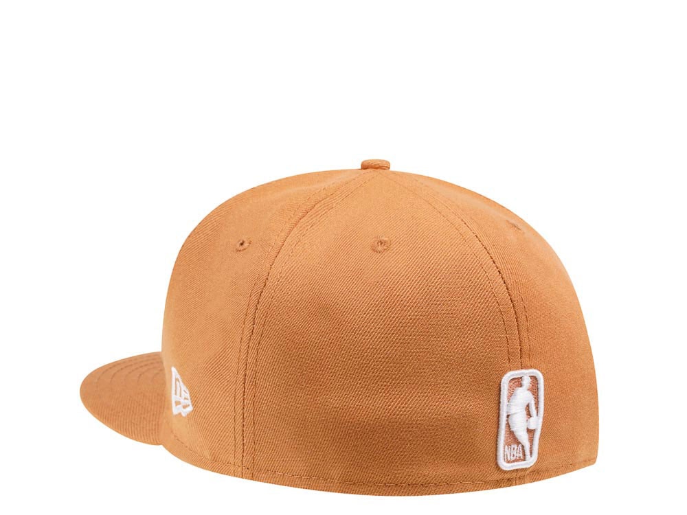 New Era Boston Celtics Panama Tan Edition 59Fifty Fitted Cap