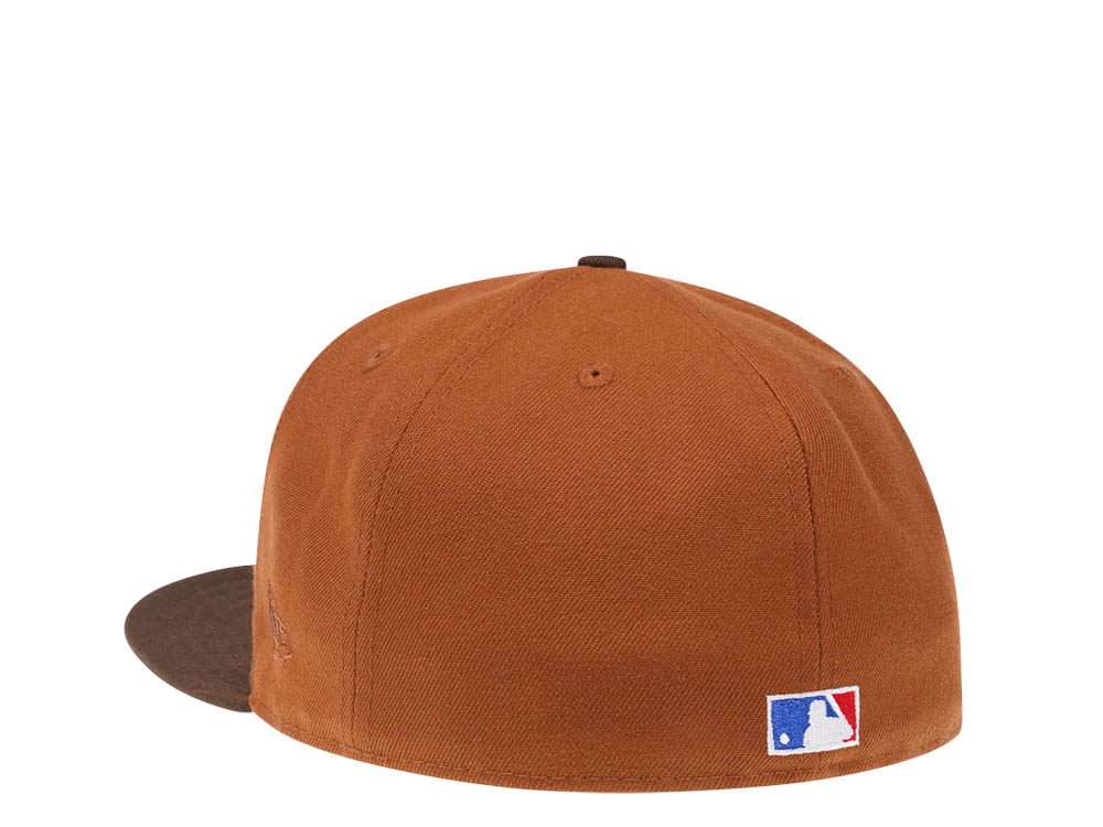New Era Oakland Athletics 40th Anniversary Bourbon and Suede Edition 59Fifty Fitted Cap