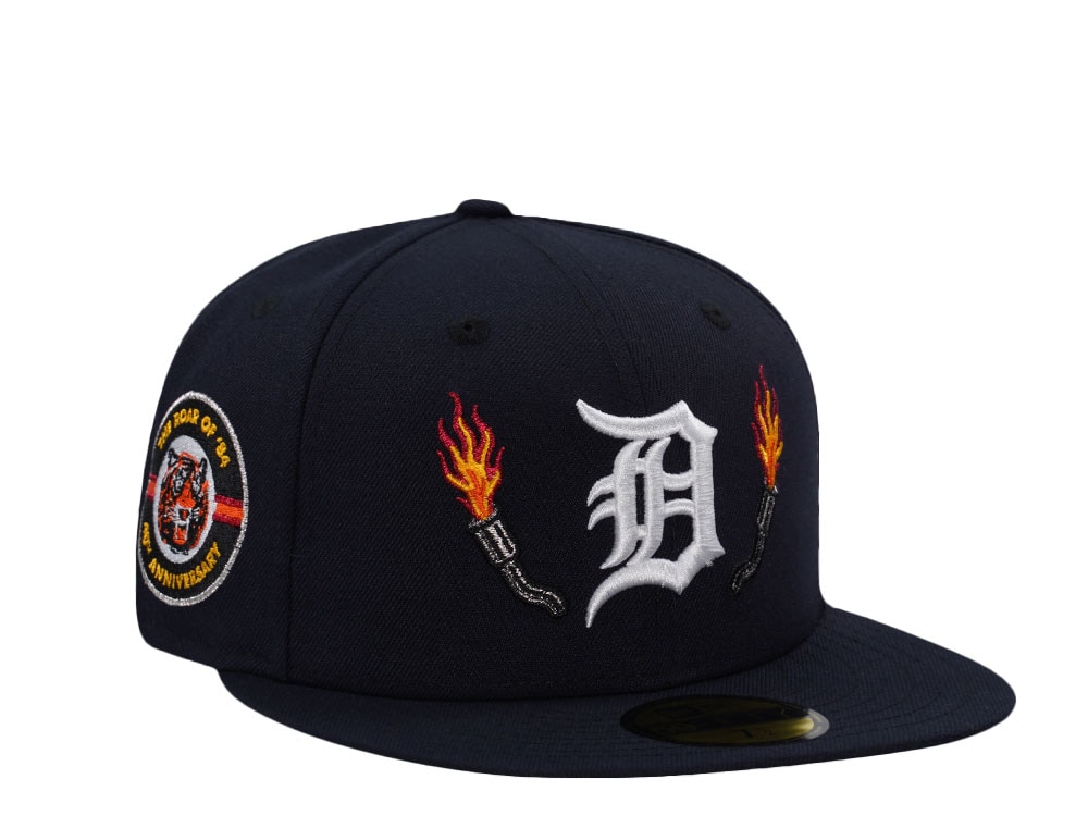 New Era Detroit Tigers 40th Anniversary Navy Prime Edition 59Fifty Fitted Cap
