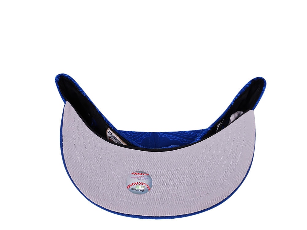 New Era New York Mets Blue MLB Swirl 59Fifty Fitted Cap