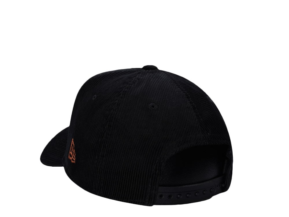 New Era Arizona Diamondbacks World Series 2001 Black Throwback Corduroy Edition 9Forty A Frame Snapback Cap