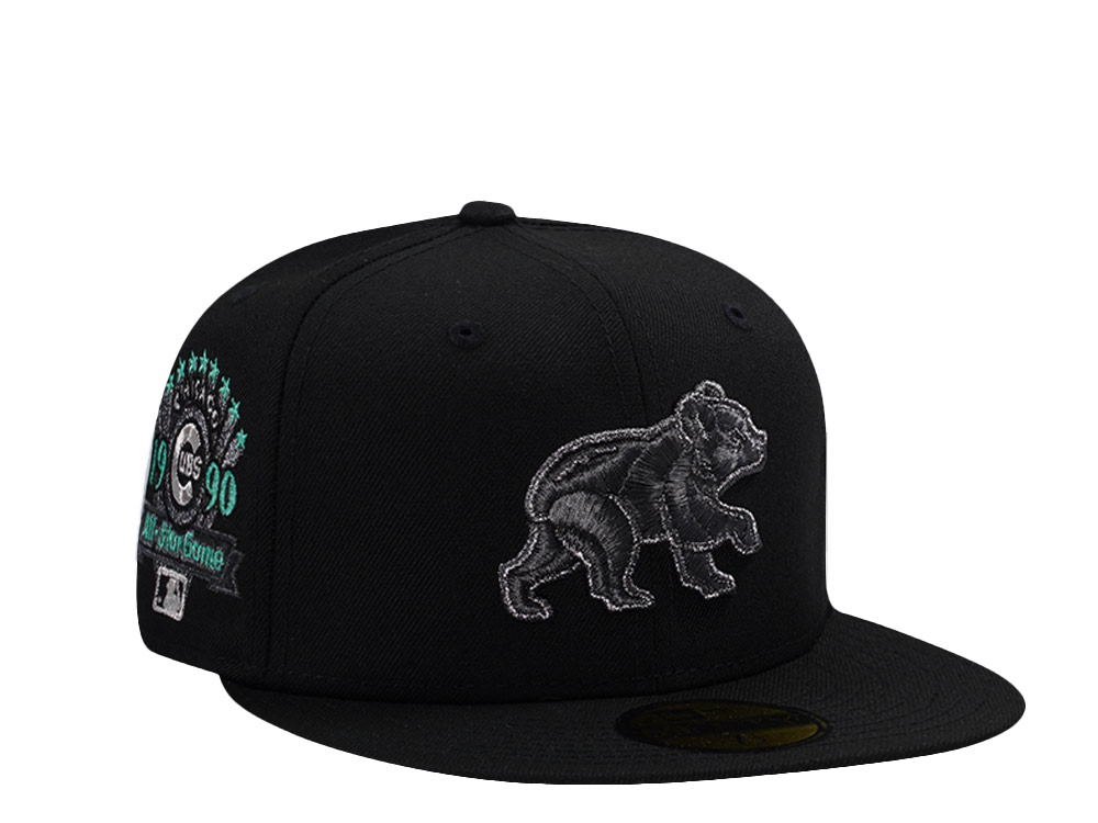New Era Chicago Cubs All Star Game 1990 Black Prime Edition 59Fifty Fitted Cap