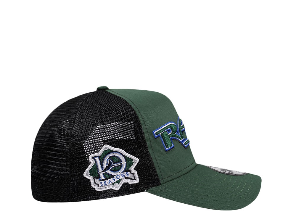 New Era Tampa Bay Rays 10 Seasons Edition 9Forty A Frame Trucker Snapback Cap