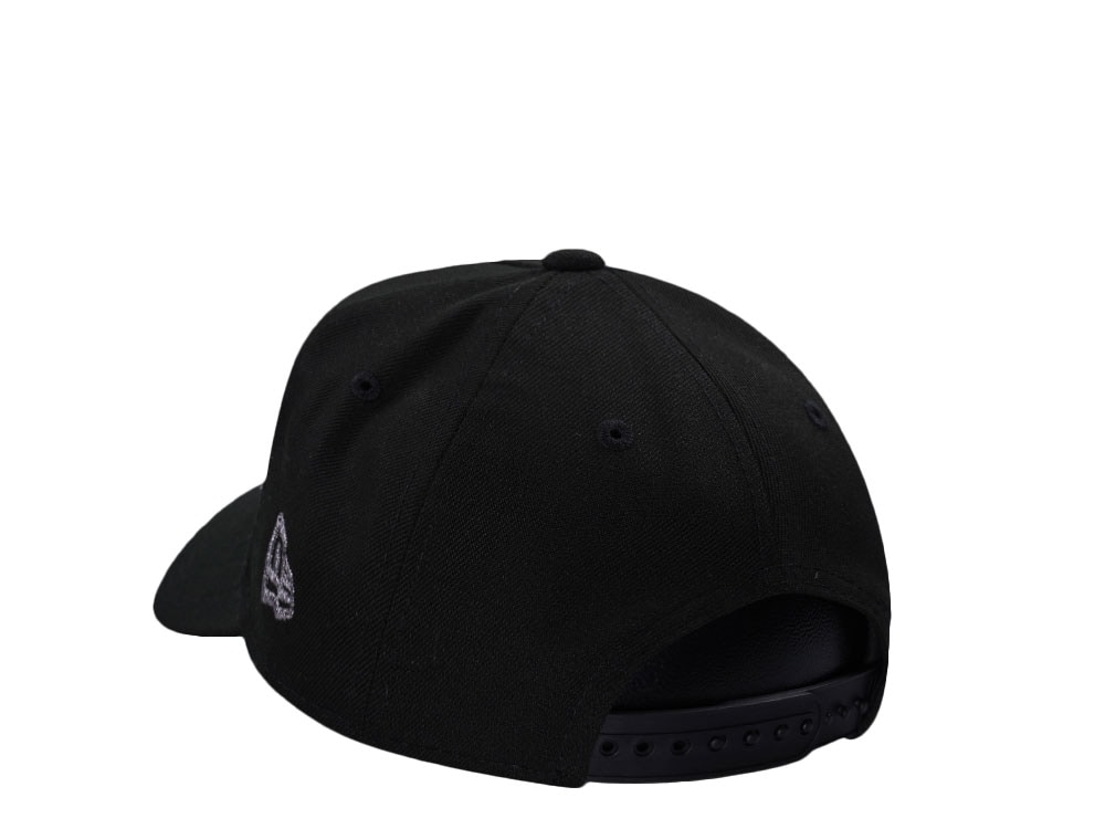 New Era Las Vegas Raiders 75th Anniversary Black Prime Edition 9Forty A Frame Snapback Cap