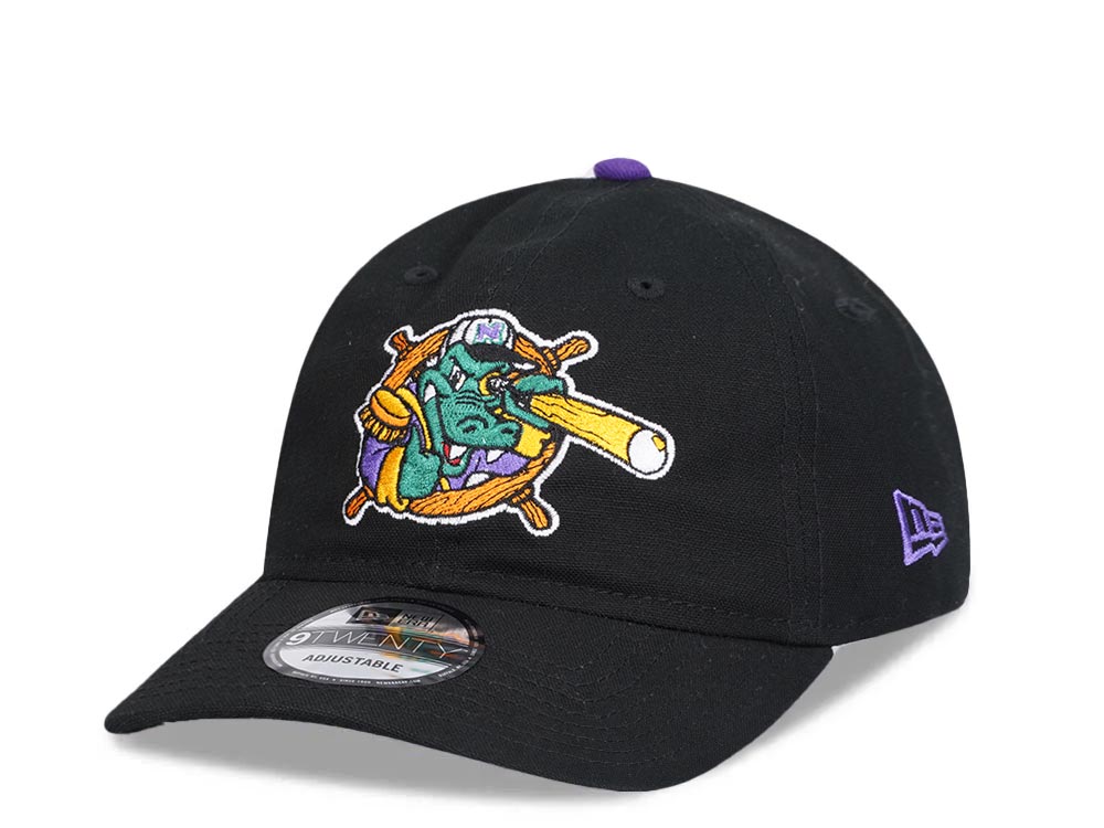 New Era Norwich Navigators Black 9Twenty Strapback Cap