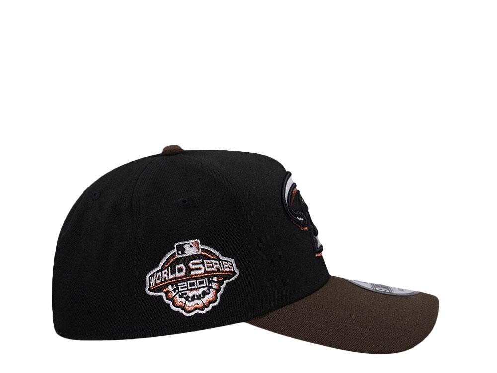 New Era Arizona Diamondbacks World Series 2001 Walnut Two Tone Edition 9Forty A Frame Snapback Cap