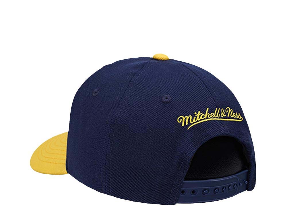 Mitchell & Ness Indiana Pacers Team Two Tone 2.0 Hardwood Classic Red Flex Snapback Cap