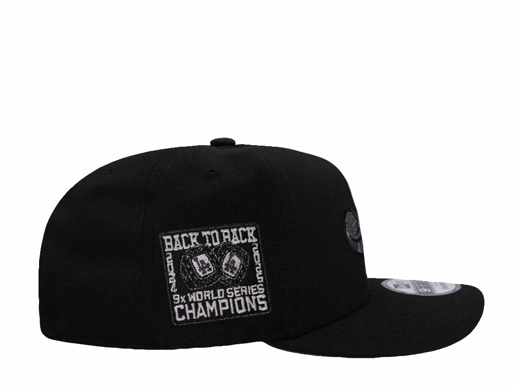 New Era Los Angeles Dodgers Back to Back Black Prime Edition 9Fifty A Frame Snapback Cap