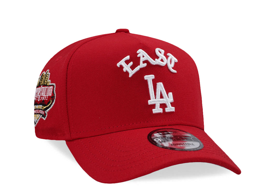 New Era Los Angeles Dodgers Stadium Anniversary Red Prime Edition 9Forty A Frame Snapback Cap