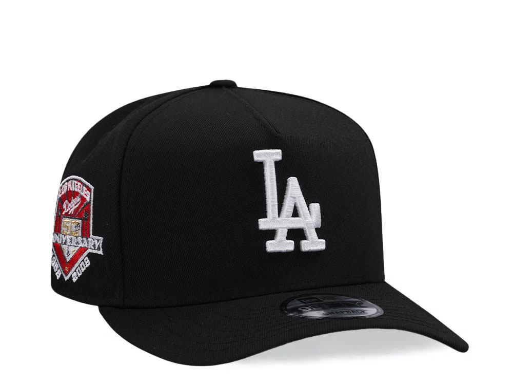 New Era Los Angeles 50th Anniversary Black Edition 9Fifty A Frame Snapback Cap