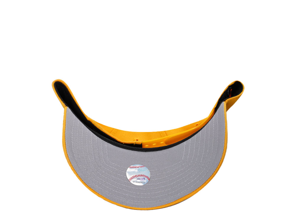 New Era Brooklyn Dodgers 1st World Championship Yellow Classic 9Forty A Frame Snapback Cap
