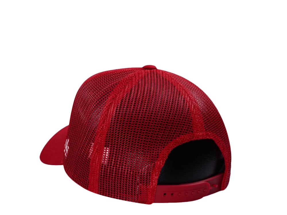 American Needle Mack Trucks Red Valin Trucker Snapback Cap