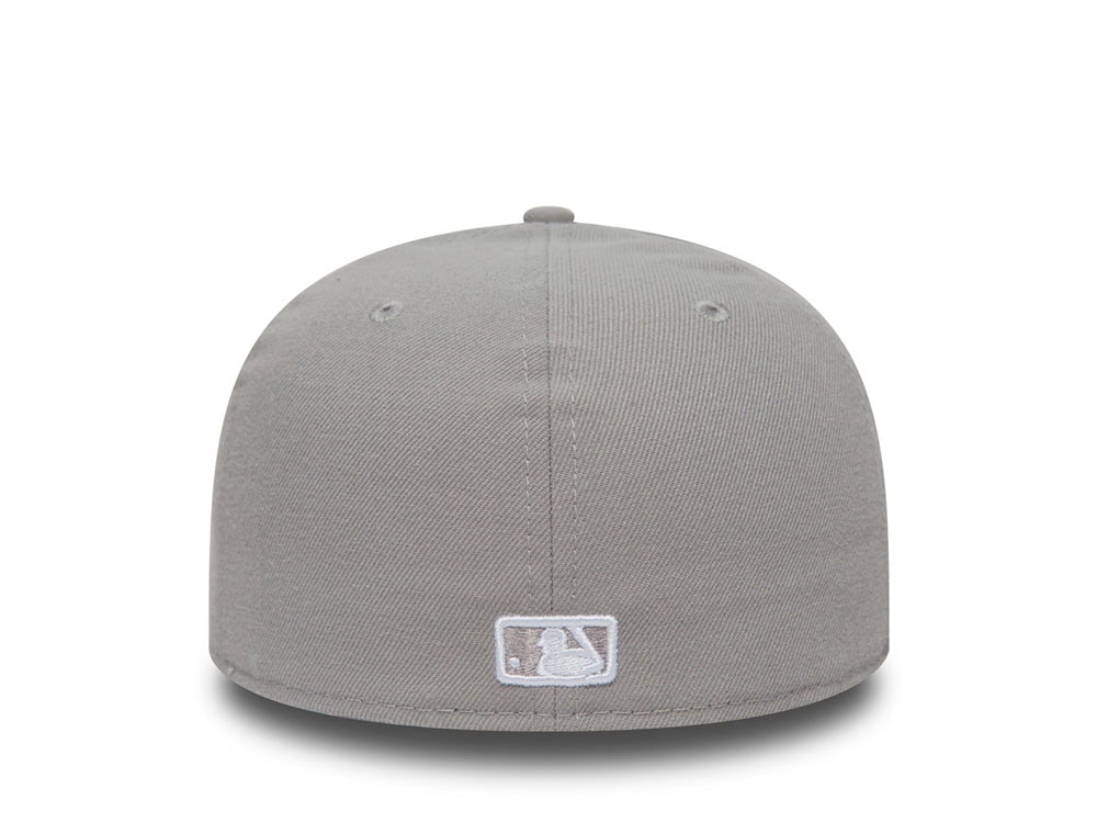New Era Los Angeles Dodgers Plain Gray Prime Edition 59Fifty Fitted Cap