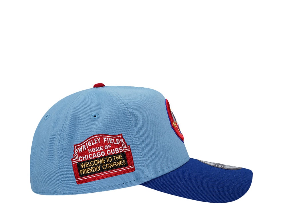 New Era Chicago Cubs Wrigley Field Blue Two Tone Edition 9Forty A Frame Snapback Cap