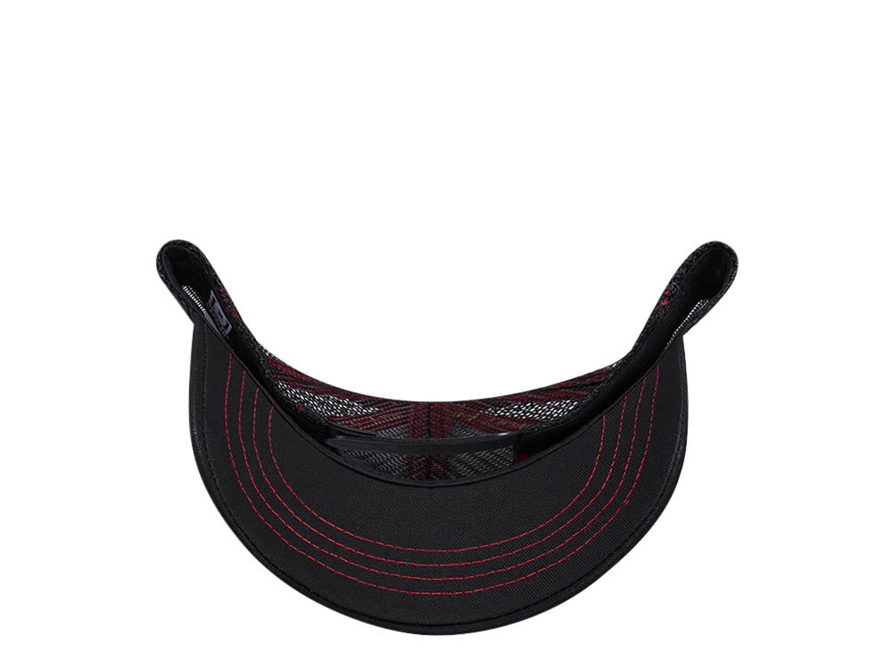 Capslab Looney Tunes Taz Black Trucker Snapback Cap