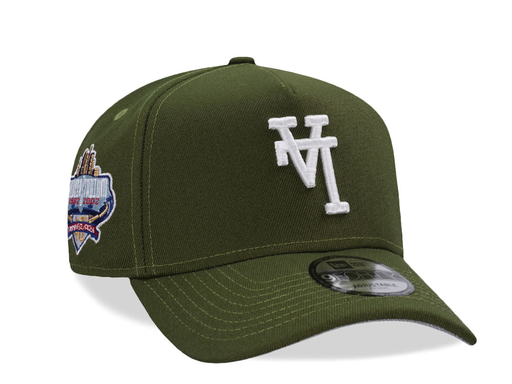 New Era Los Angeles Dodgers 40th Anniversary Olive Prime Edition 9Forty A Frame Snapback Cap