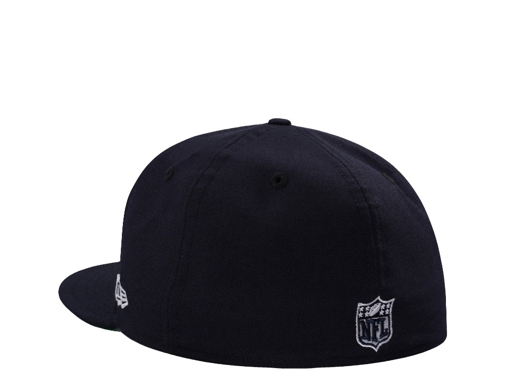 New Era New England Patriots Super Bowl XXXVI Wool Navy Throwback Edition 59Fifty Fitted Cap