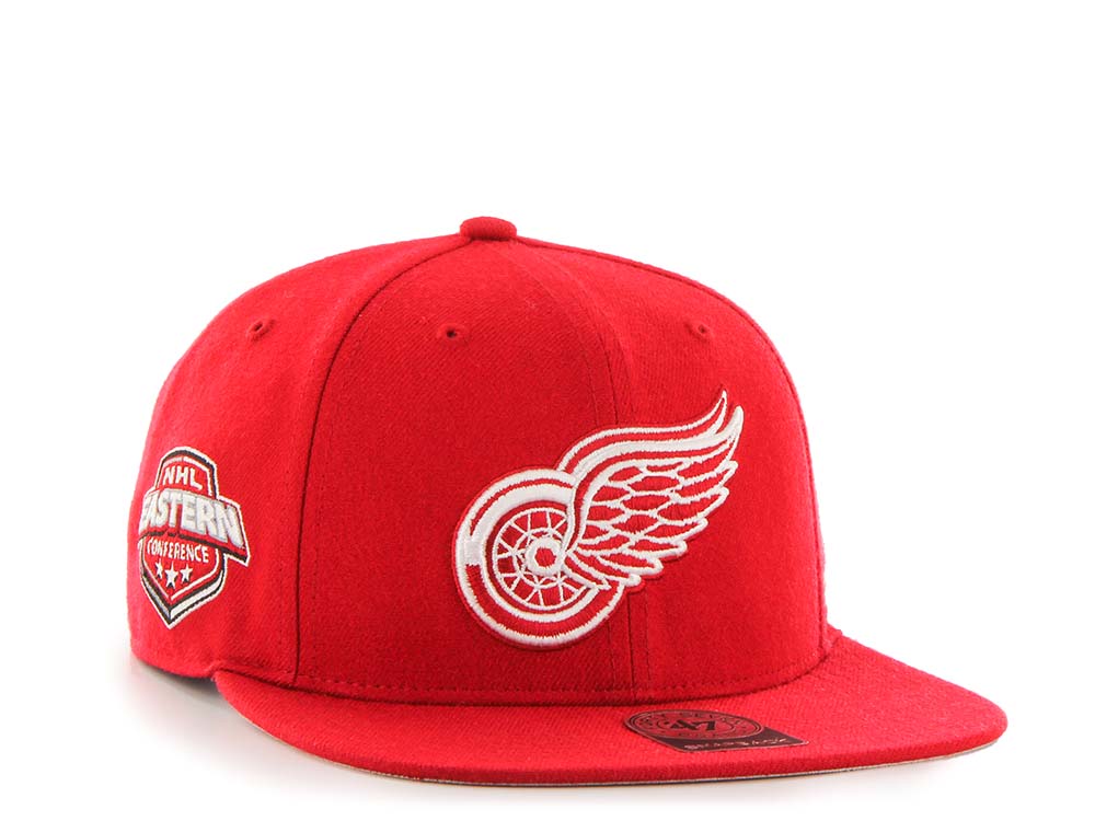 47Brand Detroit Red Wings Sure Shot Captain Snapback Cap