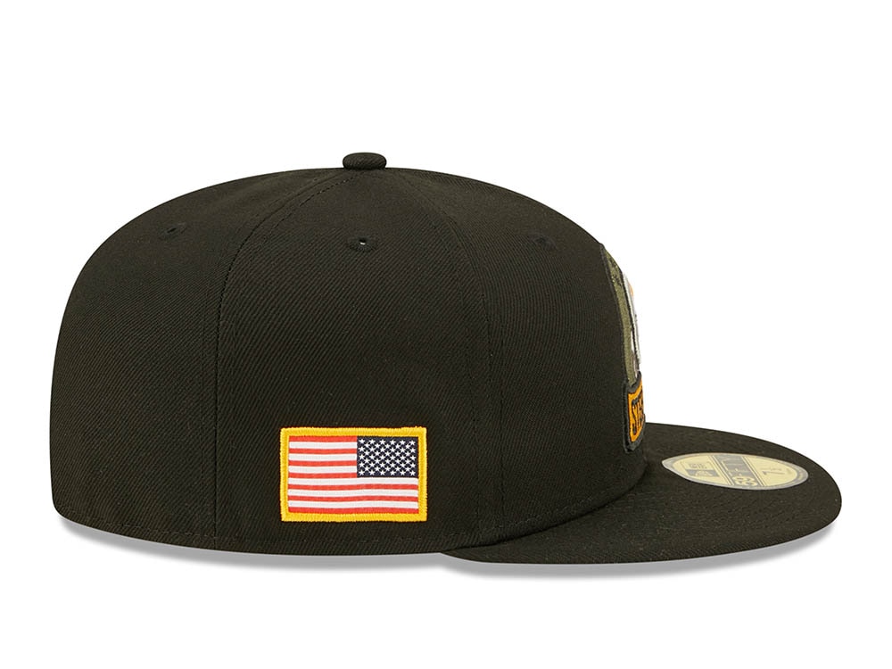 New Era Pittsburgh Steelers Salute to Service 2022 Fitted 59Fifty Cap