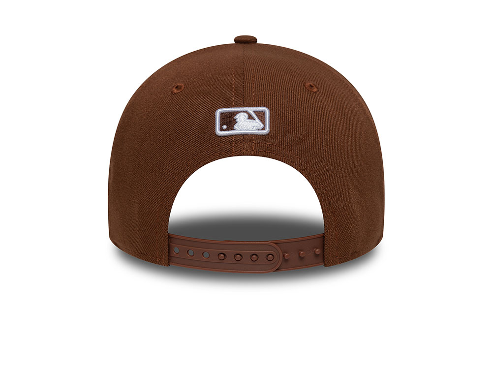 New Era Oakland Athletics Brown 9Forty M Crown Snapback Cap