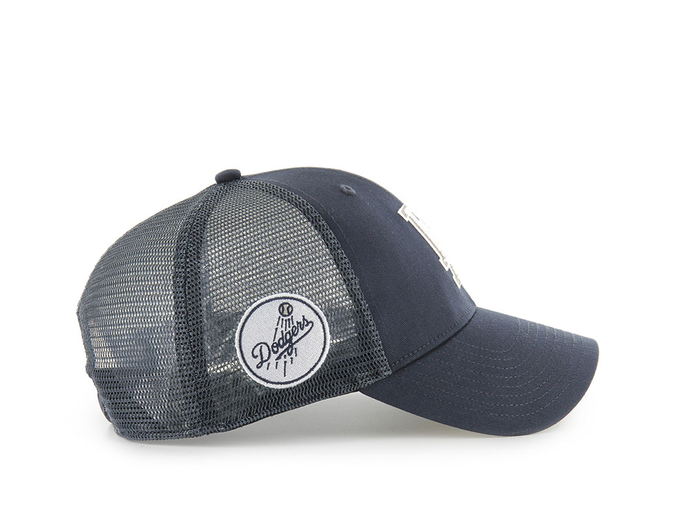 47Brand Los Angeles Dodgers Navy Branson Edition Trucker MVP Snapback Cap