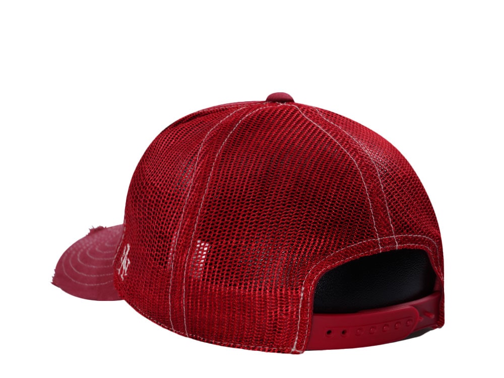 American Needle Coors Beer Red Orville Edition Trucker Snapback Cap