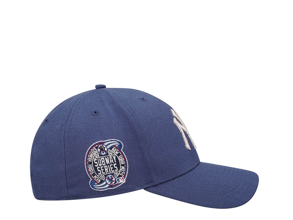 47Brand New York Yankees Subway Series 2007 Timber Blue Sure Shot MVP Snapback Cap