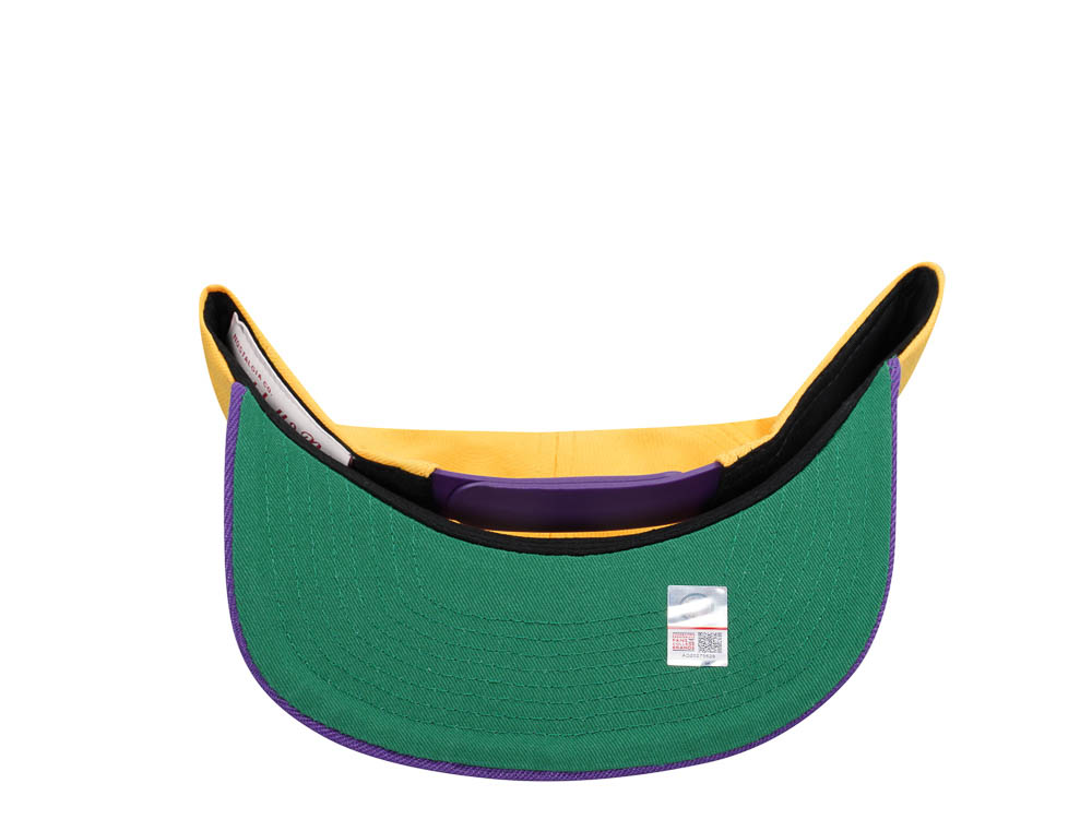 Mitchell & Ness Louisiana State University Transcript Two Tone Snapback Cap