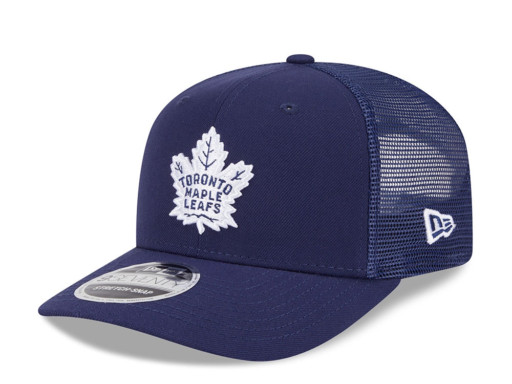 New Era Toronto Maple Leafs Navy Edition 9Seventy Trucker Snapback Cap