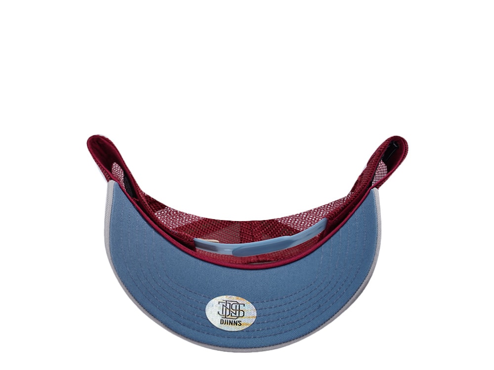 Djinns HFT Another Stupid Wave White Coastal Edition Trucker Snapback Cap